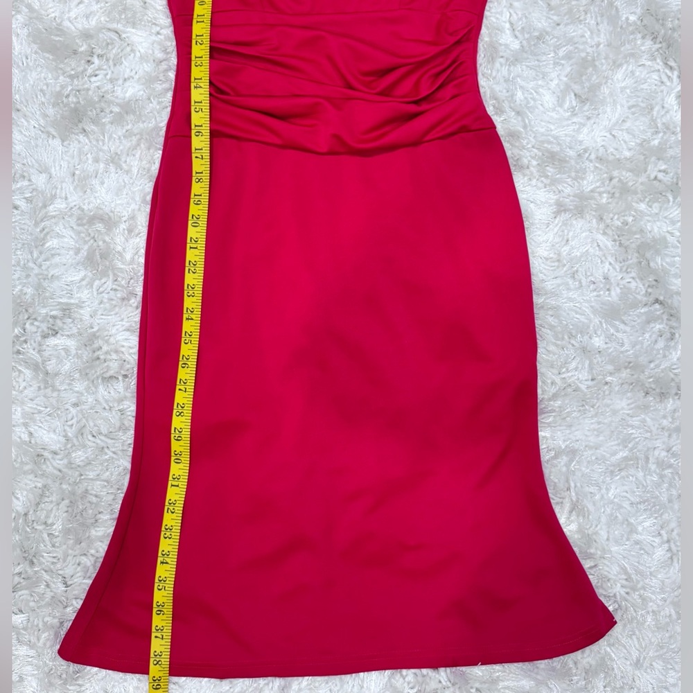NWOT ❤️ Elegant Red Women's Dress - Picture 13 of 16